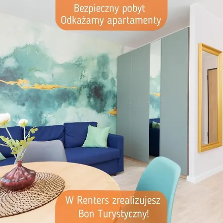 Apartament Flamingo Zajezdnia Wrzeszcz By Renters * Gdaňsk