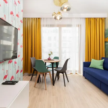 Apartmán Apartament Flamingo Zajezdnia Wrzeszcz By Renters Gdaňsk